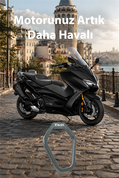 Yamaha Tmax Uyumlu Kontak Çerçevesi 2020-2026 Cnc Titanyum