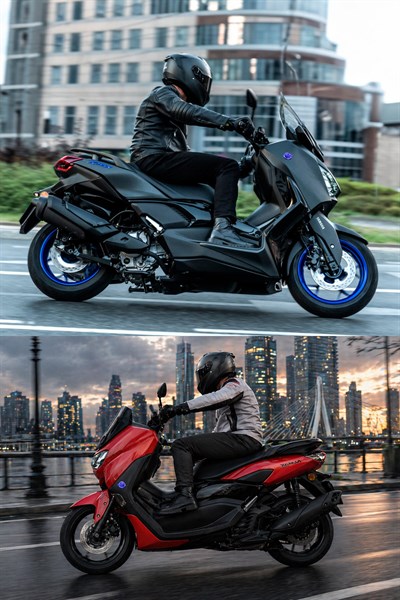Yamaha Xmax Nmax Uyumlu 2 Adet Cnc Logo Mavi