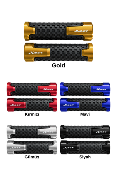 Yamaha Xmax Uyumlu Alüminyum Elcik 2028-2026 Cnc Gold