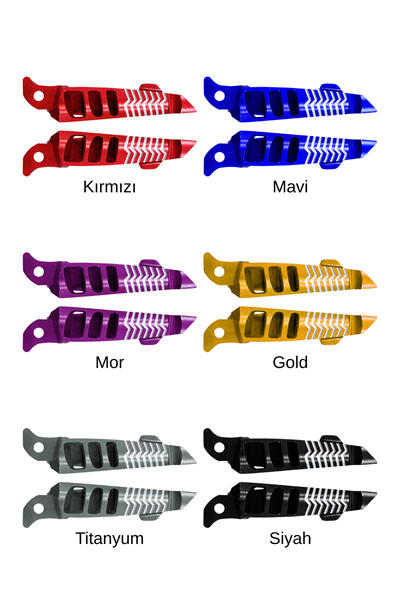 Yamaha Xmax Uyumlu Artçı Basamak 2021-2026 Cnc Gold