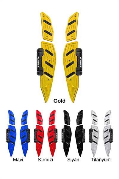 Yamaha Xmax Uyumlu Basamak Seti 2018-2026 Cnc Gold
