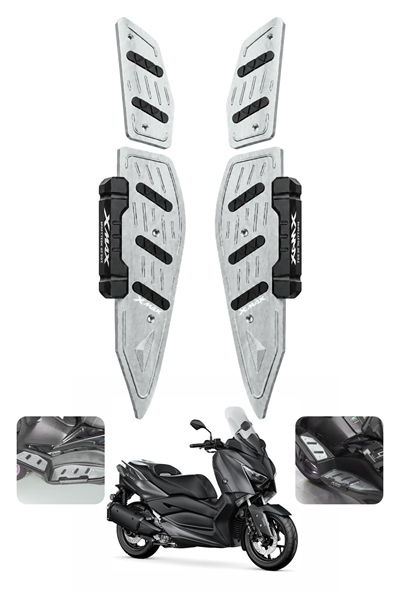Yamaha Xmax Uyumlu Basamak Seti 2018-2026 Cnc Titanyum