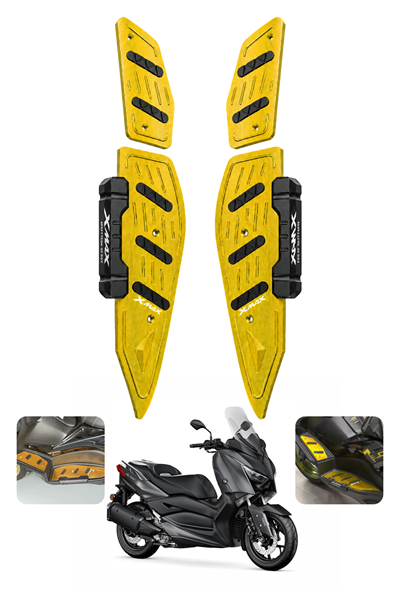 Yamaha Xmax Uyumlu Basamak Seti 2018-2026 Cnc Gold