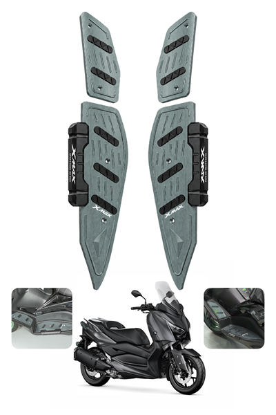 Yamaha Xmax Uyumlu Basamak Seti 2018-2026 Cnc Titanyum