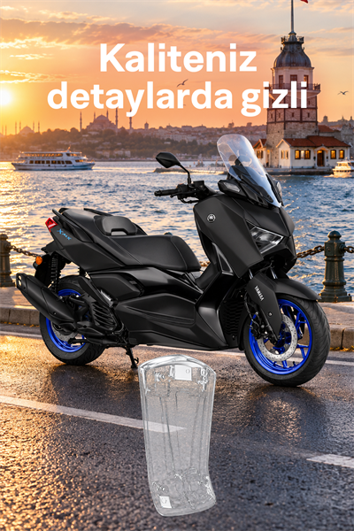 Yamaha Xmax Uyumlu Depo Üstü Kapak 2018-2026 Şeffaf