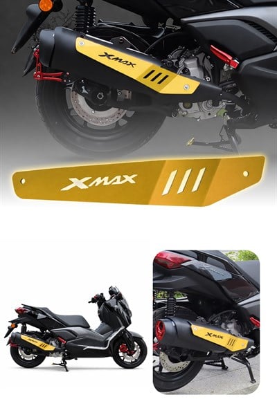 Yamaha Xmax Uyumlu Egzoz Koruma 2025-2026 Cnc Gold