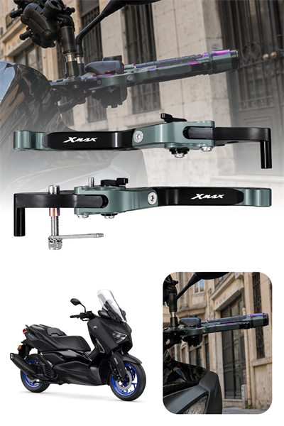 Yamaha Xmax Uyumlu El Frenli Manet 2018-2026 Cnc Titanyum