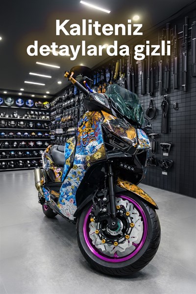 Yamaha Xmax Uyumlu Ön Fren Disk 2018-2026 Cnc Gold