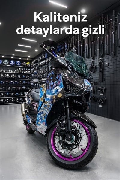 Yamaha Xmax Uyumlu Ön Fren Disk 2018-2026 Cnc Siyah