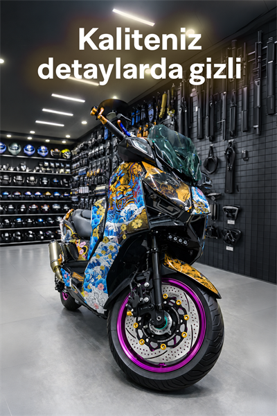 Yamaha Xmax Uyumlu Ön Fren Disk V2 2018-2026 Cnc Gold