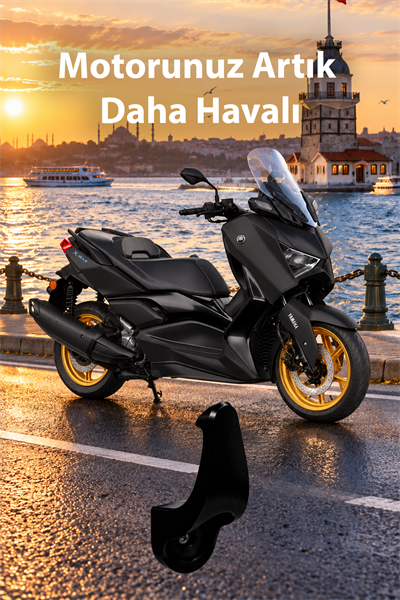 Yamaha Xmax Uyumlu Poşet Askılığı 2021-2026 Cnc Siyah