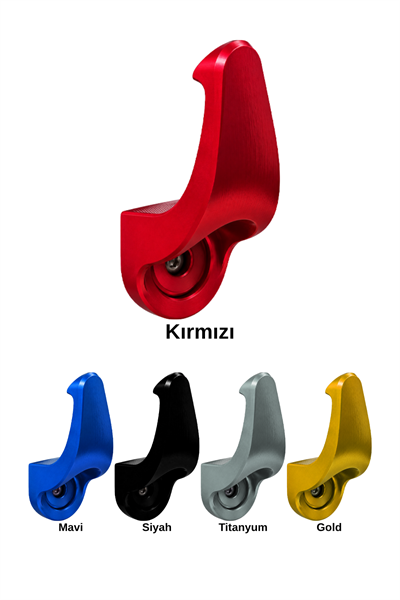 Yamaha Xmax Uyumlu Poşet Askılığı 2021-2026 Cnc Kırmızı