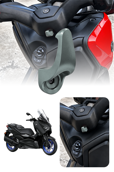 Yamaha Xmax Uyumlu Poşet Askılığı 2021-2026 Cnc Titanyum