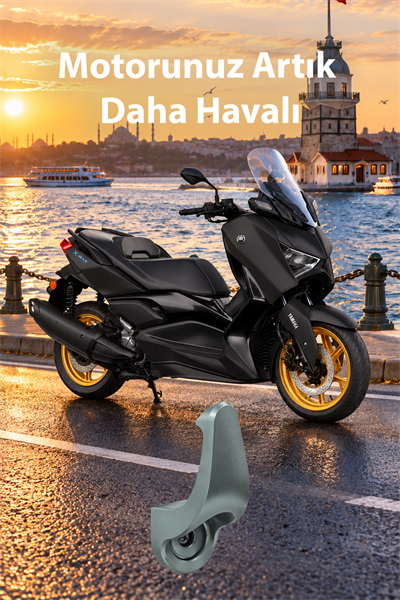 Yamaha Xmax Uyumlu Poşet Askılığı 2021-2026 Cnc Titanyum