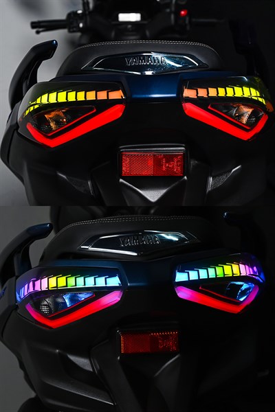 Yamaha Xmax Uyumlu Rgb Far Ledi 2024-2026 Telefon Kontrollü