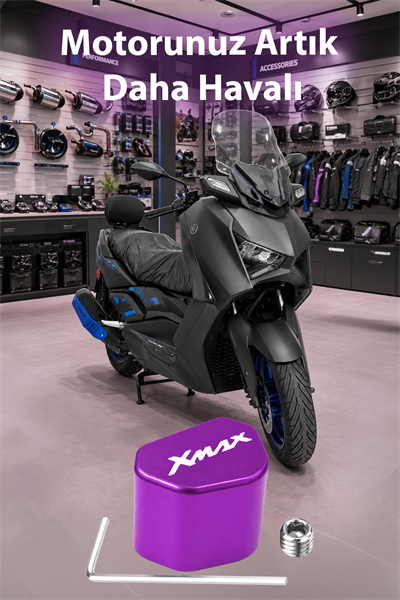 Yamaha Xmax Uyumlu Sinyal Switch 2020-2026 Cnc Mor