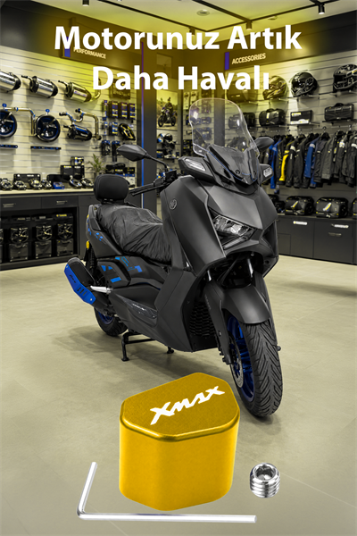 Yamaha Xmax Uyumlu Sinyal Switch 2020-2026 Cnc Gold