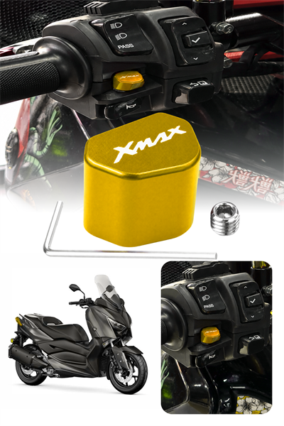 Yamaha Xmax Uyumlu Sinyal Switch 2020-2026 Cnc Gold