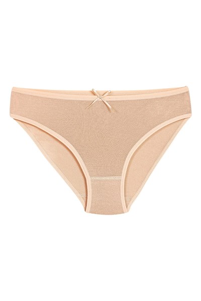 Bambu Bikini Kadın Külot Ten 6lı Paket