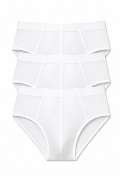 Bambu Erkek Slip Beyaz 3lü Paket