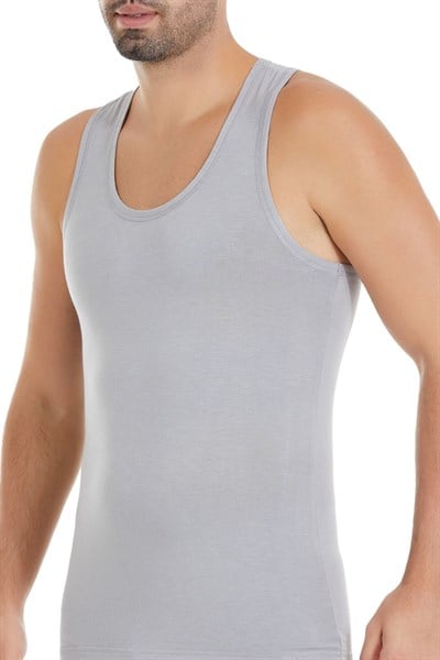 Bambu Erkek Sporcu Atlet Gri 3lü Paket