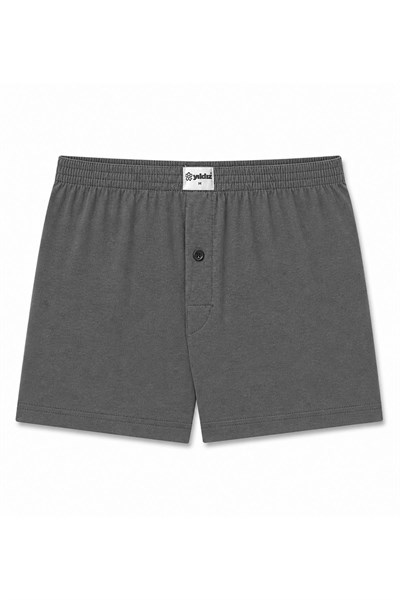 Havlu Bel Erkek Boxer Füme %100 Pamuk 3lü Paket