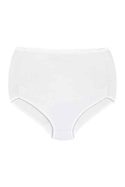 Likralı Hamile Külot Beyaz 3lü Paket