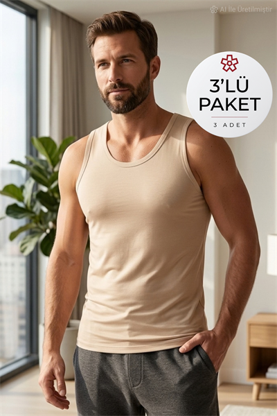 Modal Erkek Atlet Ten 3lü Paket