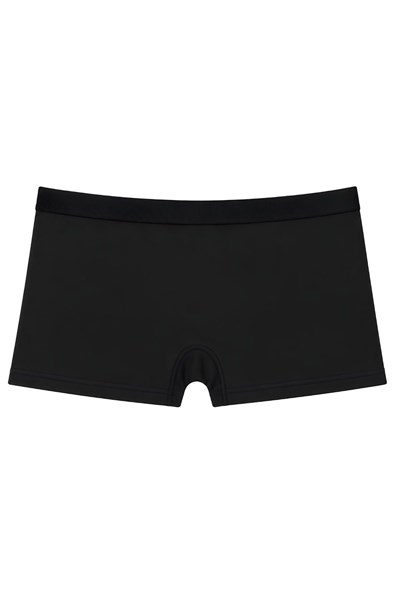 Modal Kadın Boxer Siyah 3lü Paket
