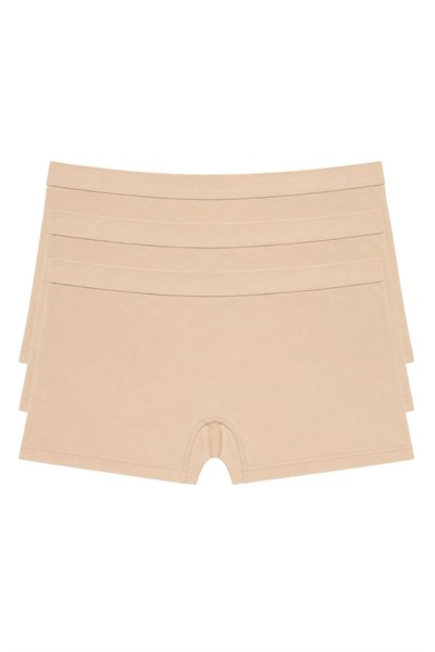 Modal Kadın Boxer Ten 3lü Paket