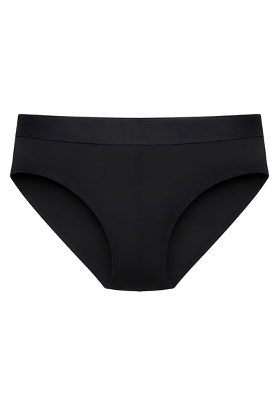 Modal Kemerli Erkek Slip Siyah 3lü Paket