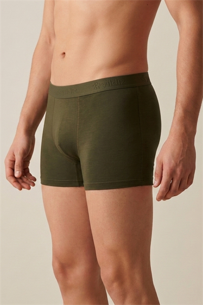 Modal Erkek Boxer Haki 3lü Paket