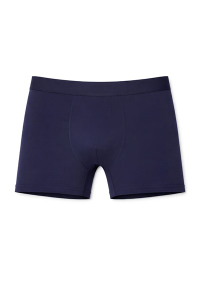 Modal Likralı Erkek Boxer Lacivert 3lü Paket