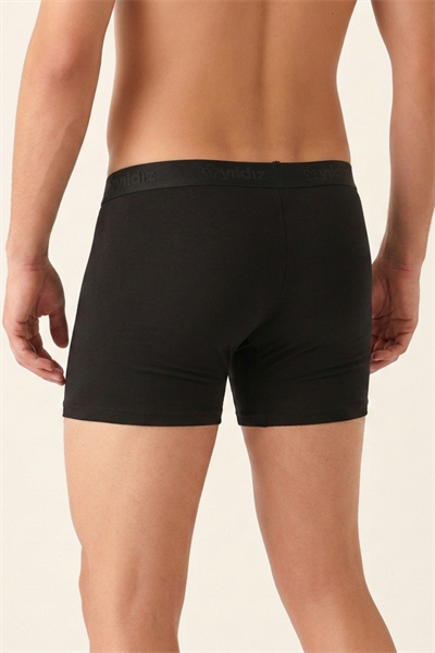 Modal Erkek Boxer Siyah 3lü Paket