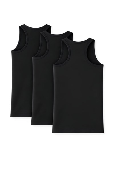 Modal Sporcu Erkek Atlet Siyah 3lü Paket