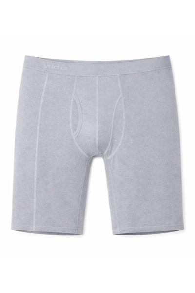 Modal Uzun Erkek Boxer Gri 3lü Paket