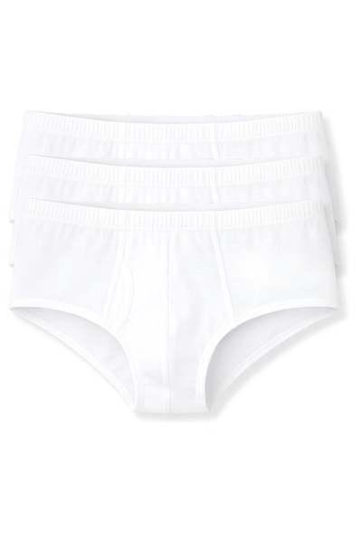 Ribana Erkek Slip Beyaz %100 Pamuk 3lü Paket