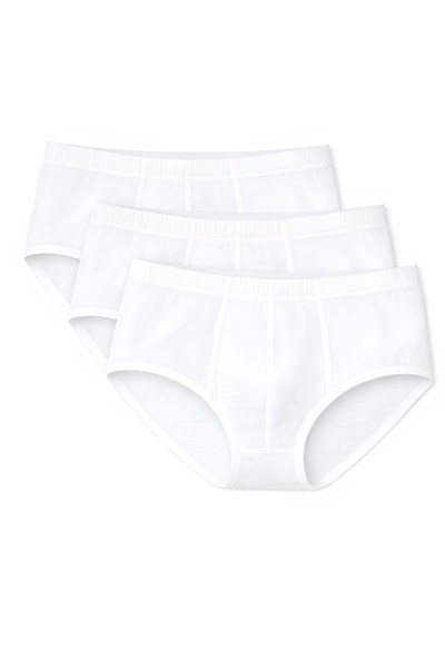 Süper İnce Erkek Slip Beyaz 3lü Paket