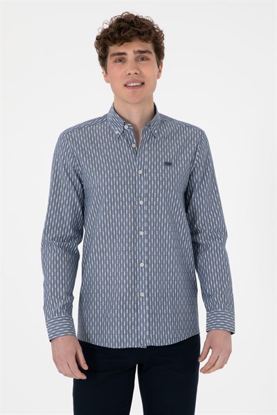 U.s. Polo Assn. Erkek Uzun Kollu Slim Fit Gömlek 2108466