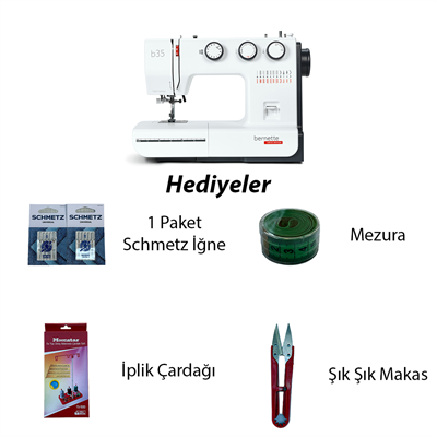 Bernette B35 Dikiş MakinesiBernetteTopcular MakinaDikiş Makineleri