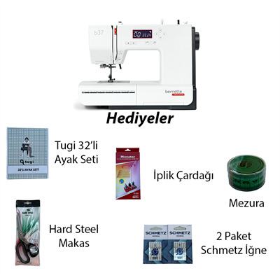 Bernette B37 Dikiş MakinesiBernetteTopcular MakinaDikiş Makineleri