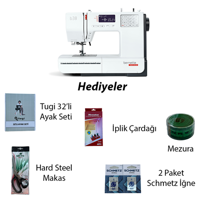 Bernette B38 Dikiş MakinesiBernetteTopcular MakinaDikiş Makineleri