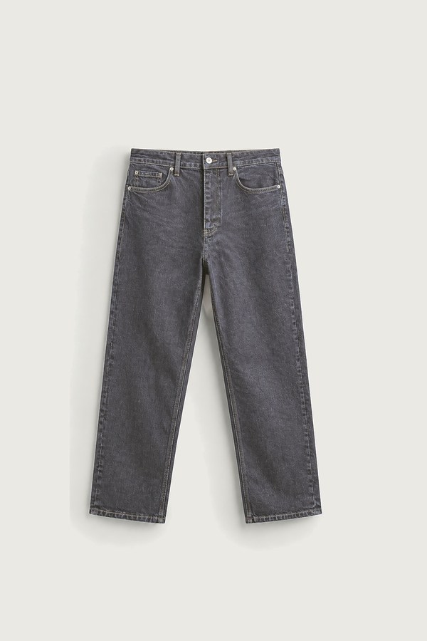 Antrasit baggy kot pantolon
