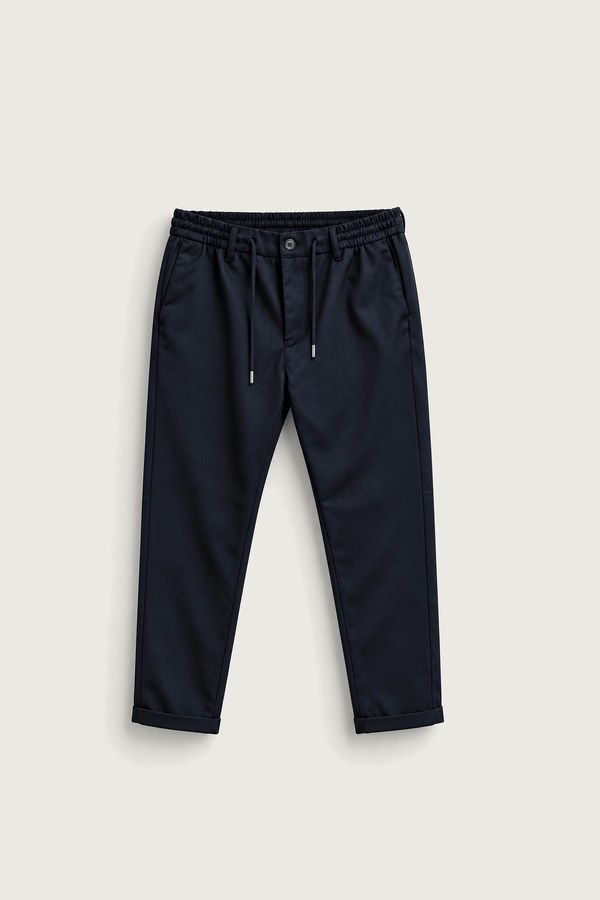 Lacivert luppo pantolon