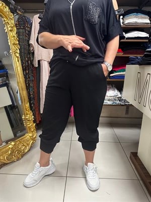 bilek boy paçası pensli pantolon