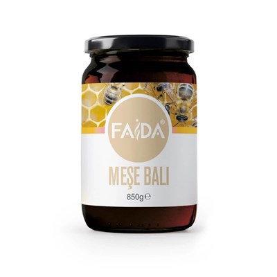 Doğal Süzme Meşe Balı 850 Gr