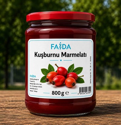 Faida Kuşburnu Marmelatı