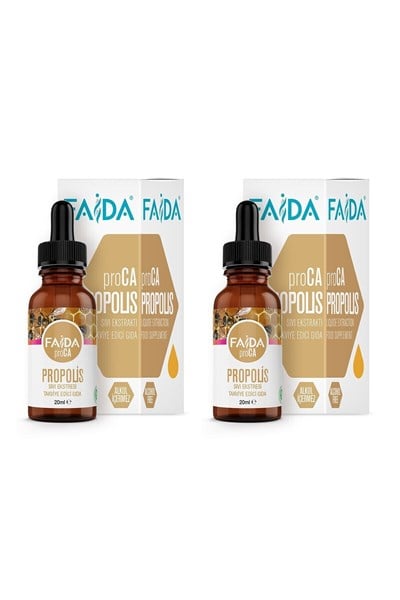 Proca Propolis Ekstraktı Suda Çözünür Damla 20ml 2'li Paket