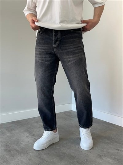 Boyfriend Kot Pantolon  Füme
