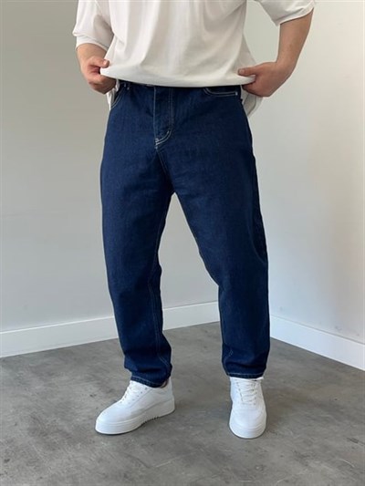Boyfriend Kot Pantolon  Lacivert